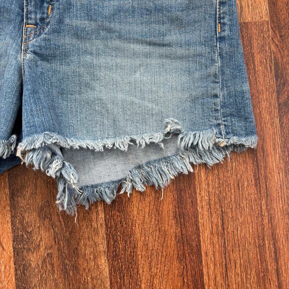 J.Crew Mid Rise Denim Short with Raw Hem - Size 25 - Picture 5 of 6